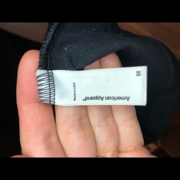 ✌🏻3/$30✌🏻 American Apparel mid-length dress with high neck​​​​​​​ - Picture 3 of 3